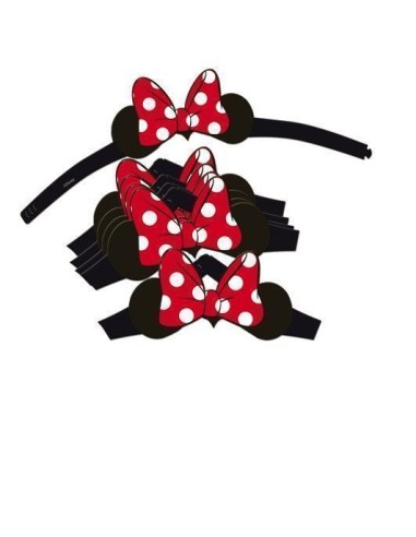 6 petites oreilles de Minnie - de haute qualité, idéales pour le carnaval, les fêtes à thème et les événements spéciaux
